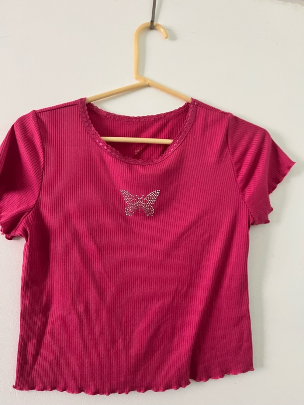 Hot pink top